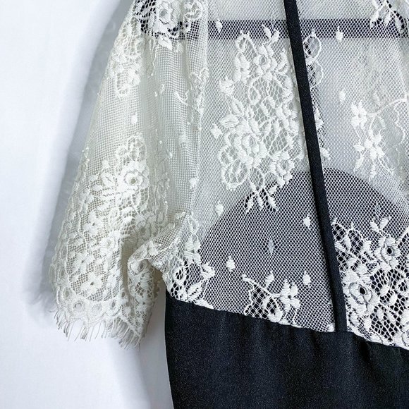 Forever 21 Eyelash Lace Sweetheart Mini Dress - Picture 10 of 10